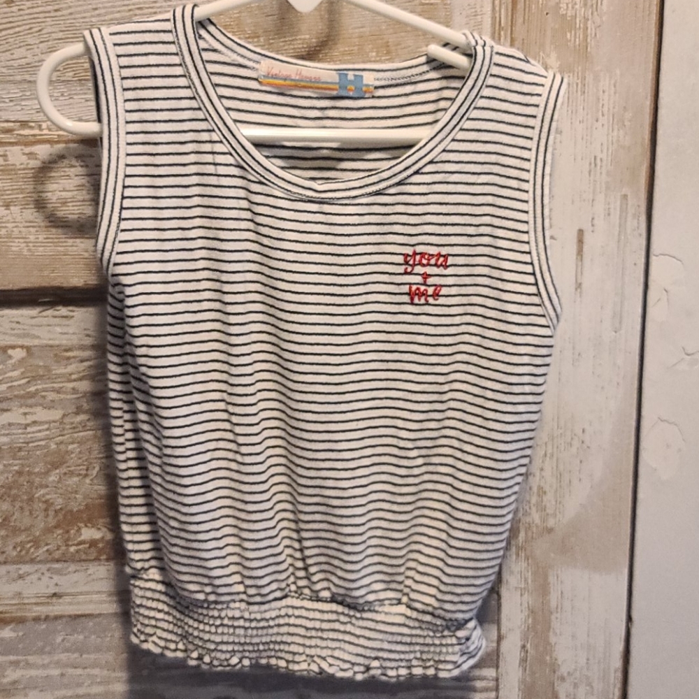 Tank You + Me girls size large but fits like med